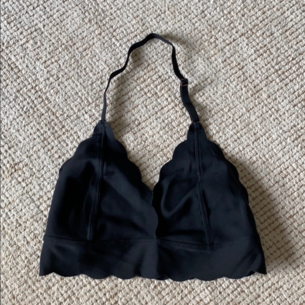 Scalloped bralette /bikini